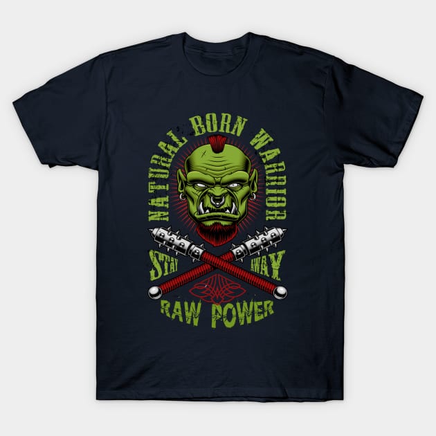 Raw Power Warrior T-Shirt by black8elise